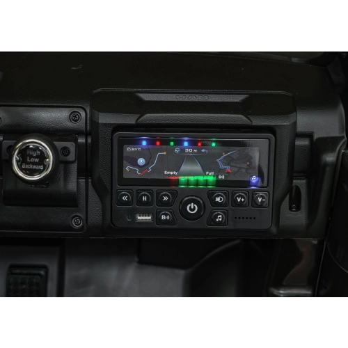 Autko na akumulator  RAM 3500 na Akumulator Czarny JJ2599